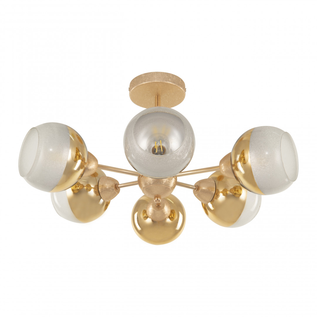 Люстра с плафонами 327007/3+3 GD Arte Milano