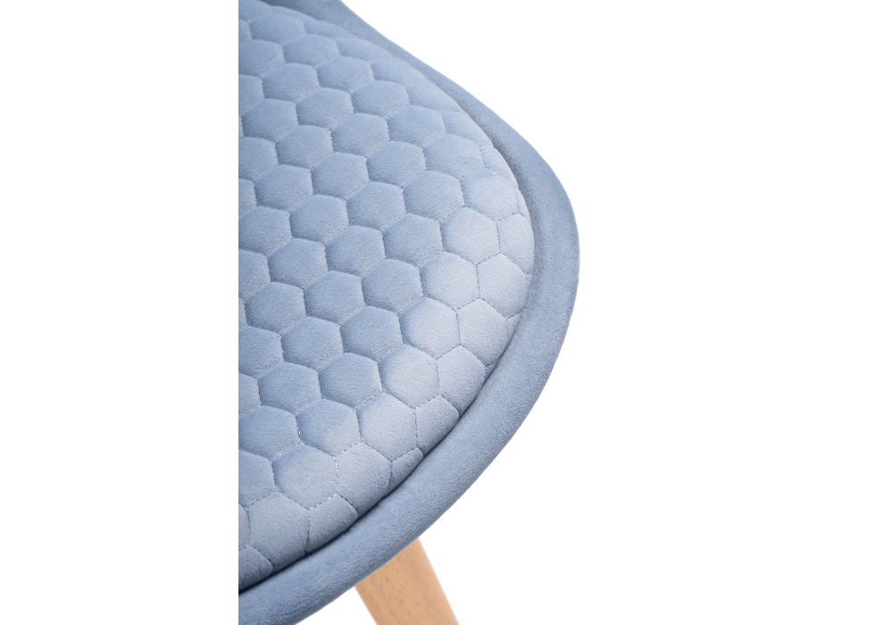 Стул деревянный Woodville Bonuss blue / wood 15090