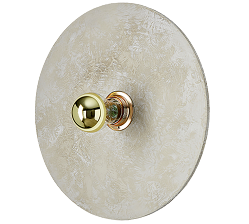 Бра Kassy 30 см керамика + цоколь 10 см золотой металл Aromas del Campo