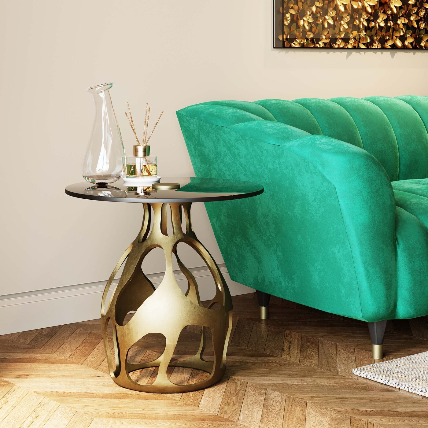 Столик приставной KARE Vulcano 86384