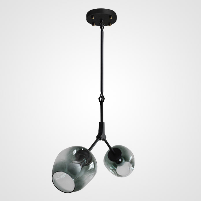 Подвесной светильник ADEL-ONE L2 Green Black by ImperiumLoft