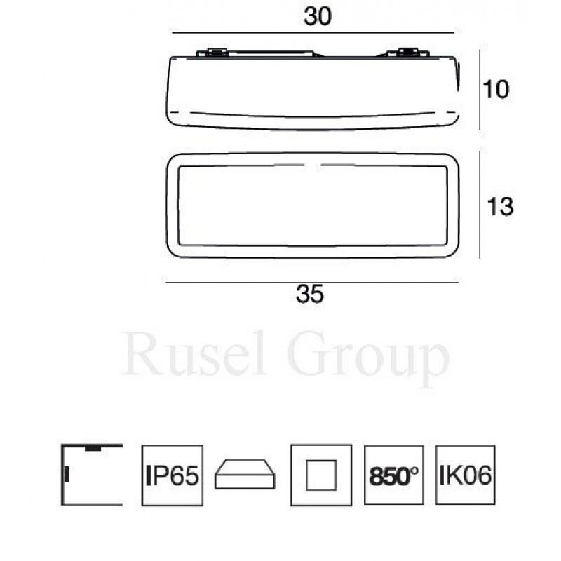 Настенный светильник Linea Light MyWhite 7809