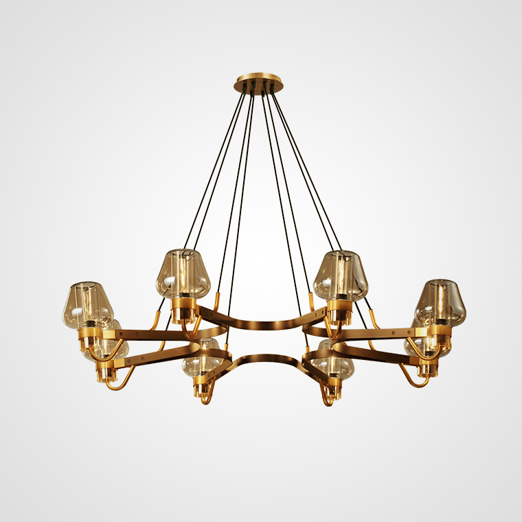 Люстра MONTALEMBERT D115 Brown by ImperiumLoft