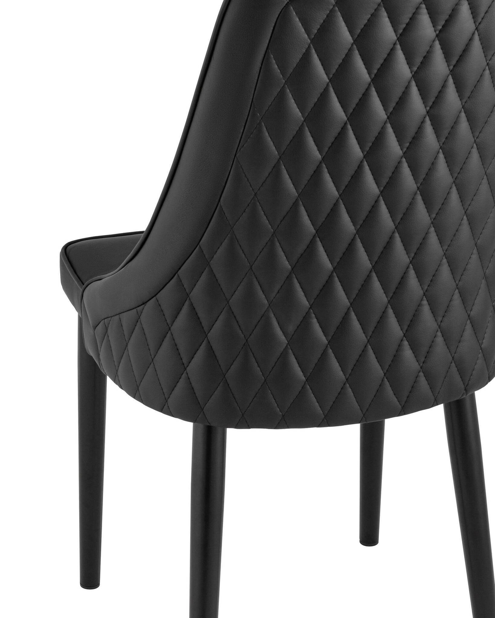 Стул Луис экокожа черный Stool Group