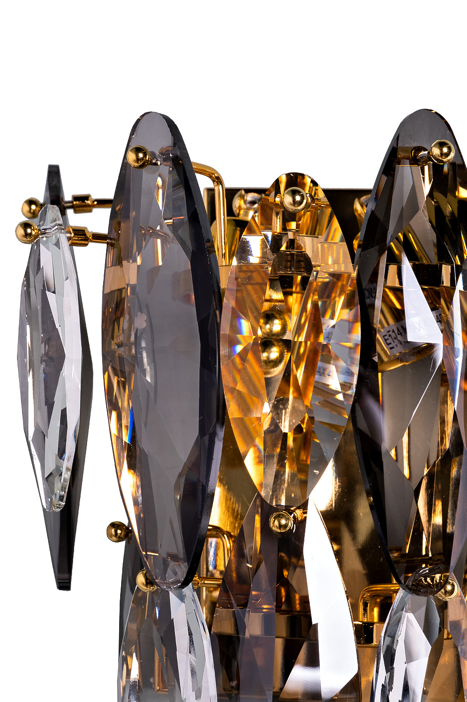 Бра из дымчатого стекла Garda Decor 62GDM-8011