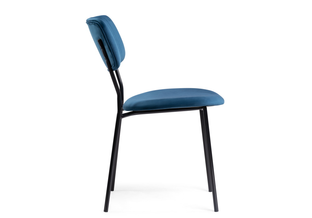 Стул Woodville Фиер морской / черный глянец 494367