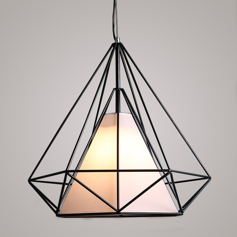 Подвесной светильник The Diamond Chandelier Kevin Reilly 1 D28 Черный by ImperiumLoft