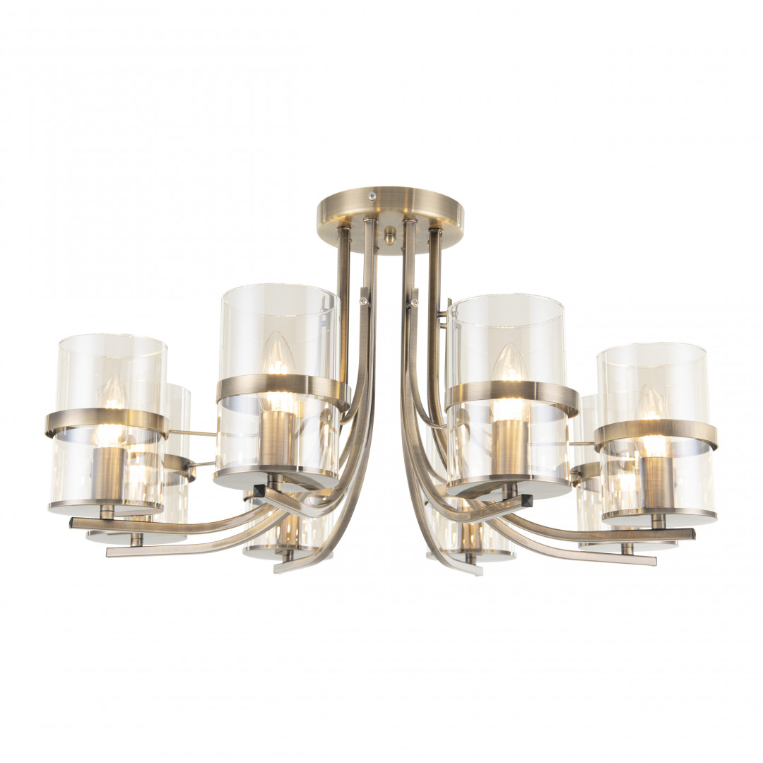 Люстра потолочная с плафонами 335124/8 AB Arte Milano