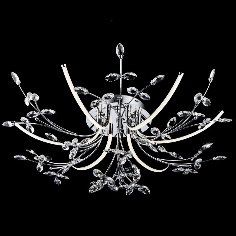 Накладная люстра Eurosvet 90037/6 хром