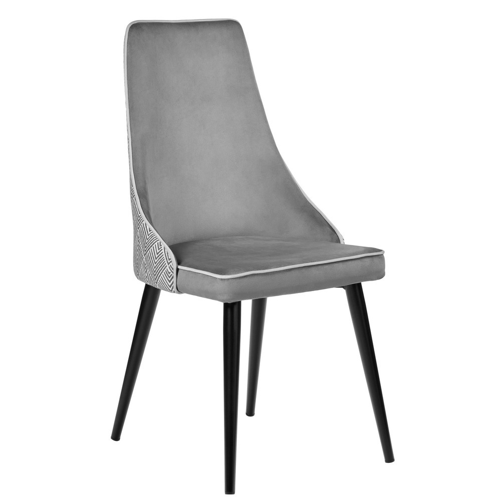 Стул Dave в комбинаторе с жаккардом, материал и цвет под заказ Bradex Home RF 0387