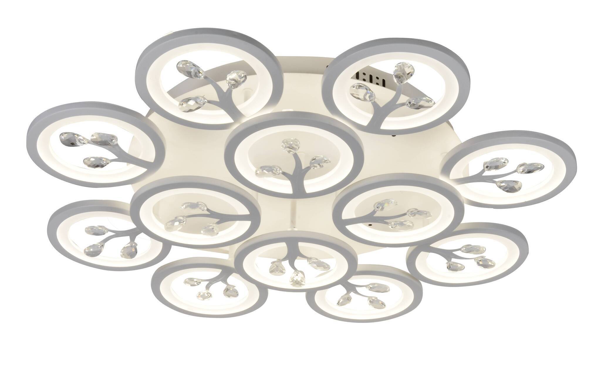 Светодиодная потолочная люстра с пультом Moderli V2862-CL Rondi LED 264W