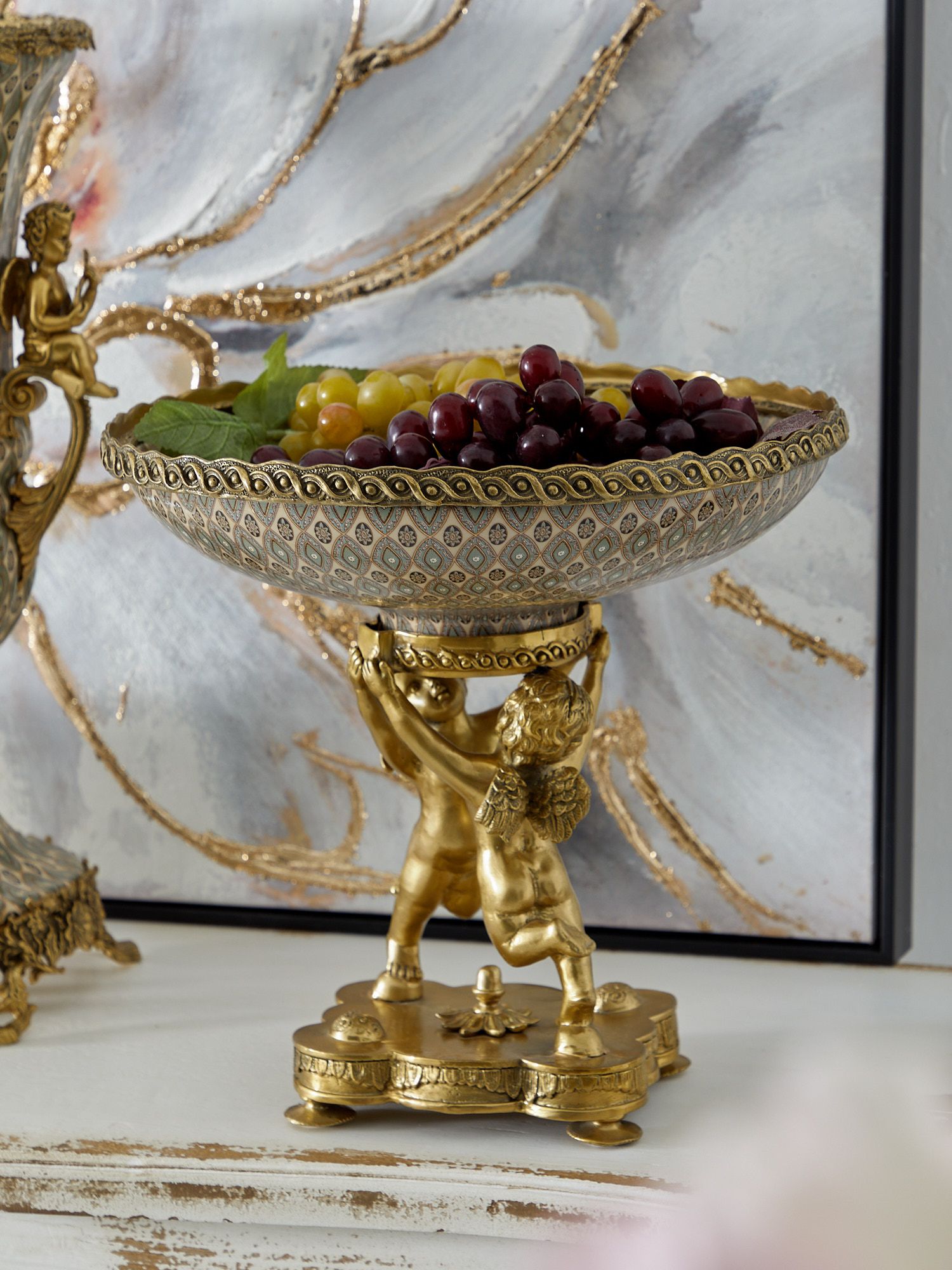 Чаша на ангелах Glasar 31G0530/C352FC/X3497E