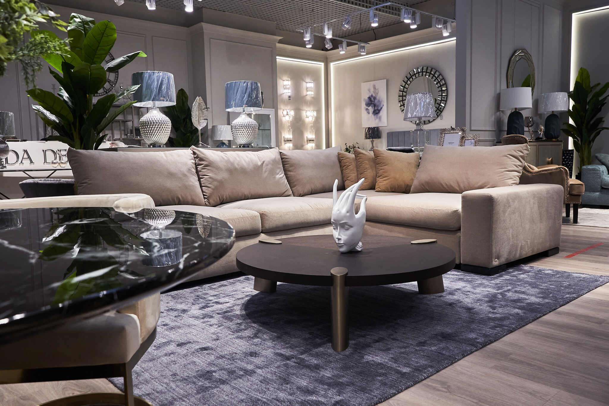 Ковер Habicus 1,6х2,3м шерсть 20%, вискоза 80% Garda Decor 75-HB-08 160*230