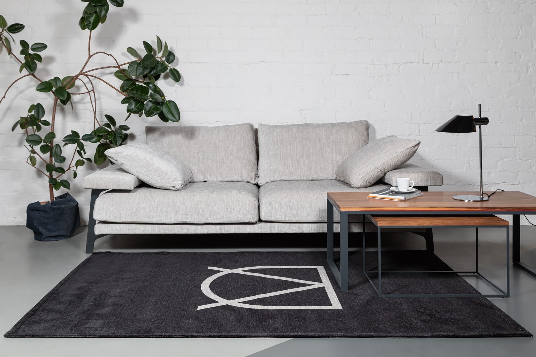 Ковер Carpet Decor SIGNUM Black C1239