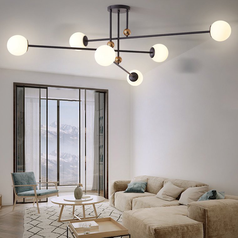 Подвесная люстра JESI Black by ImperiumLoft