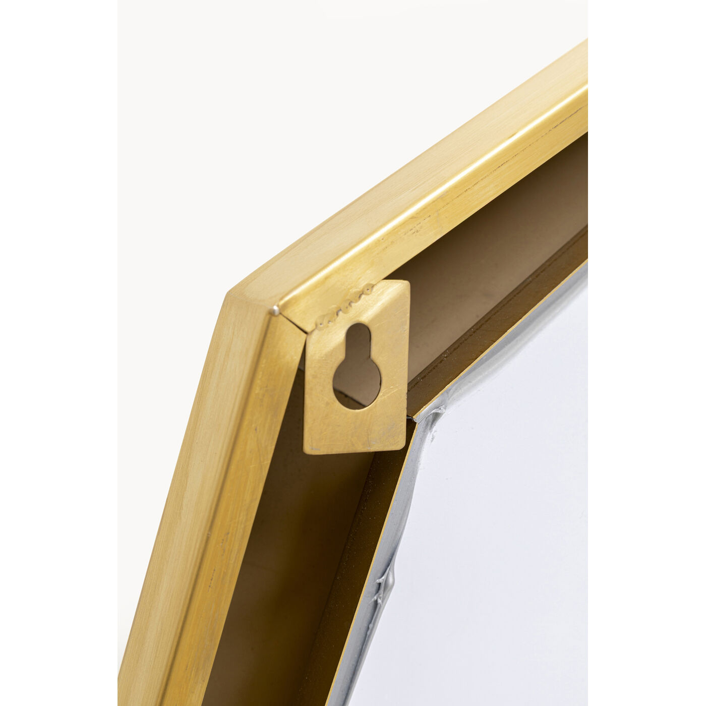 Зеркало настенное Octagon Gold 90x150cm KARE 71072