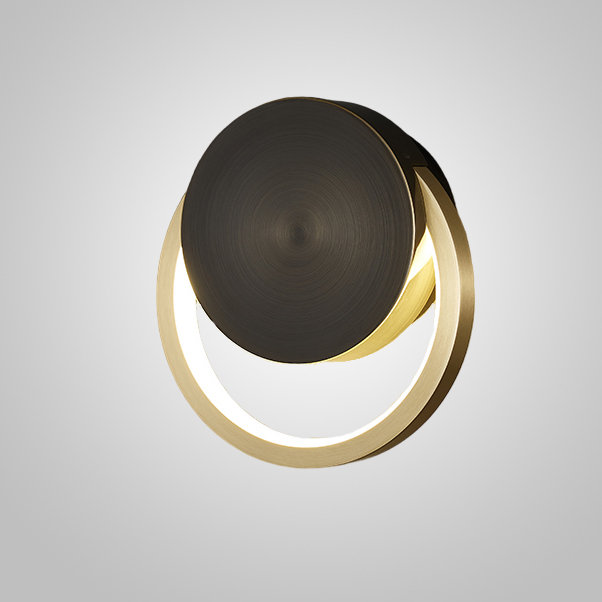 Настенный светильник WOLKE SMALL D15 Brass by ImperiumLoft