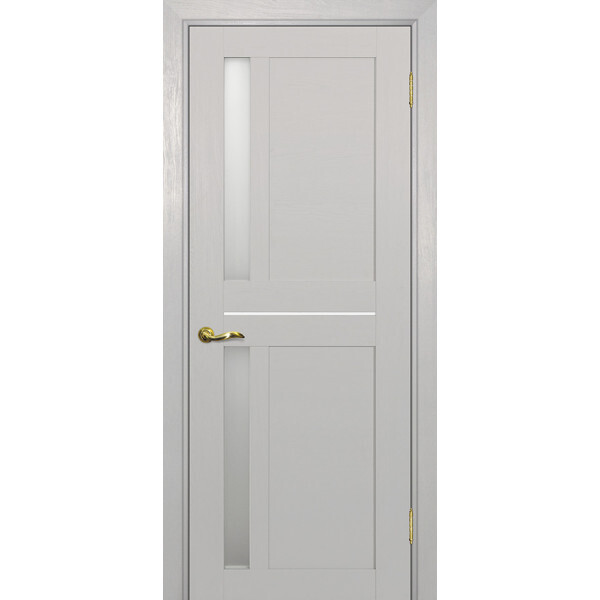 Межкомнатная дверь Graf PSU-19 белый сатинат Лунное дерево (2000 х 800)