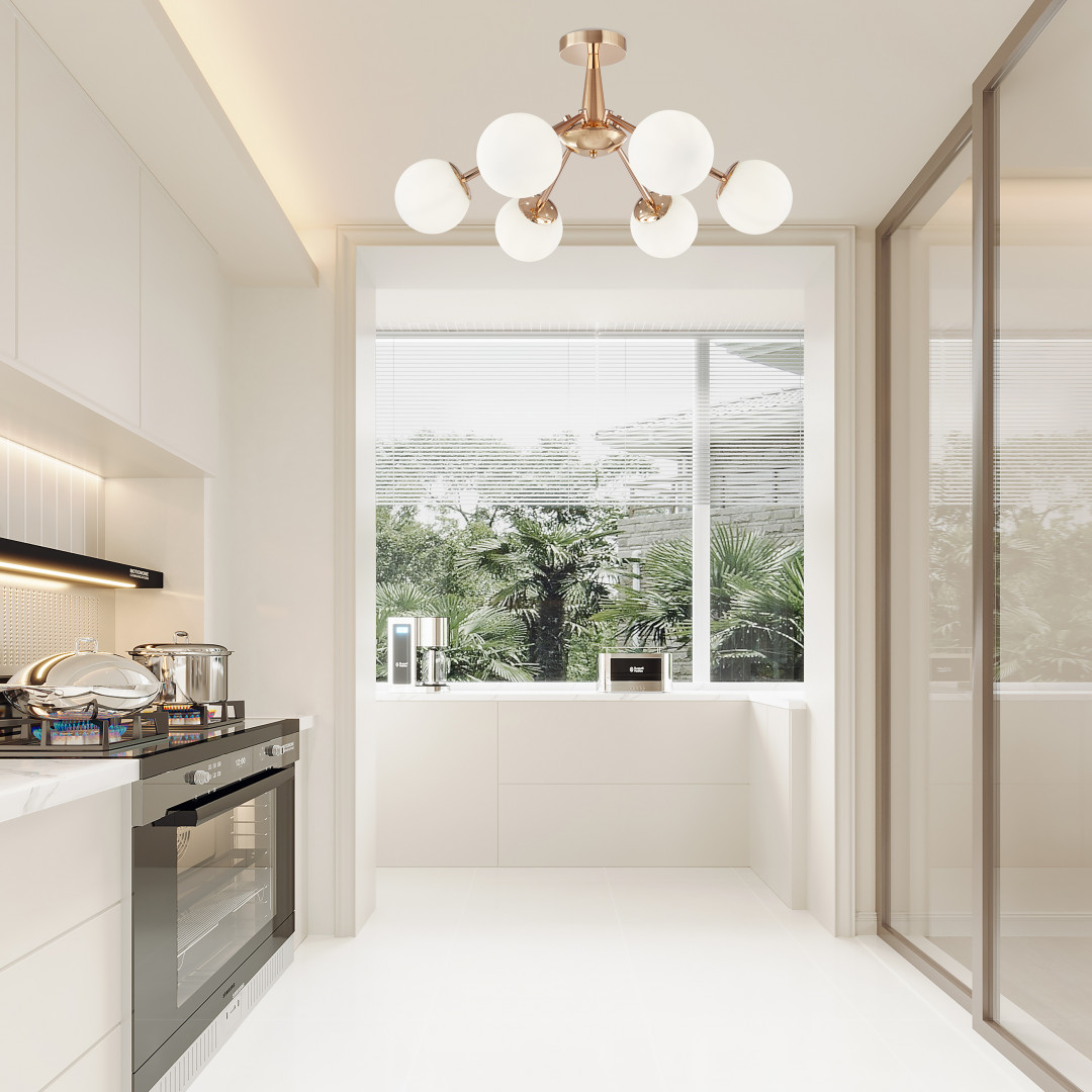 Люстра потолочная с плафонами 338654/6 FGD Arte Milano