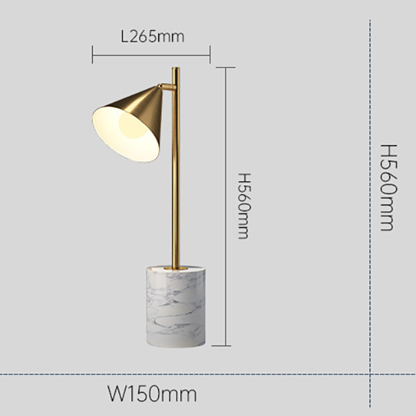 Настольная лампа RIGEL TAB Black by ImperiumLoft