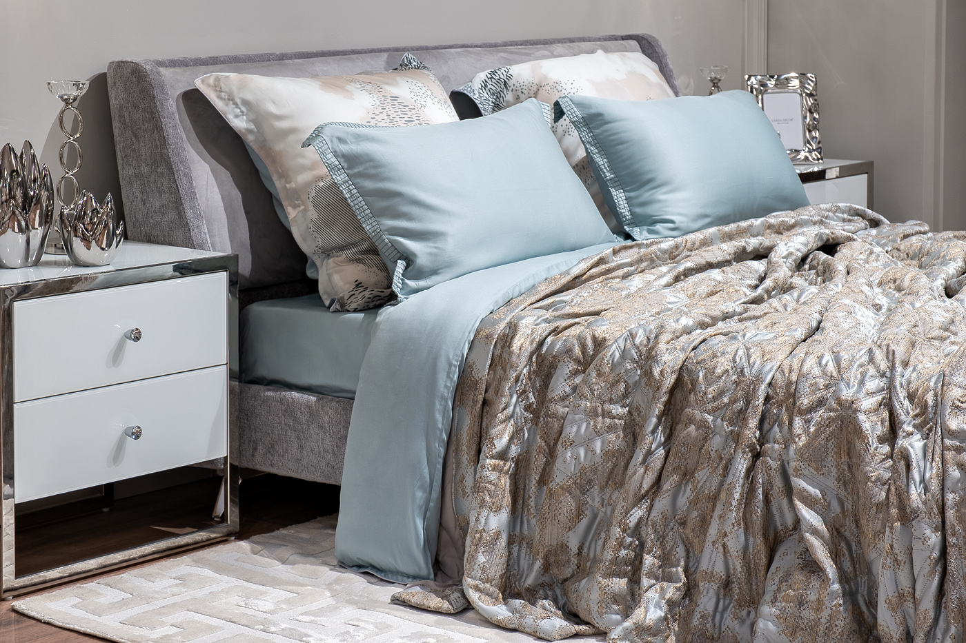 Покрывало Bromley Art Deco 260х260см Garda Decor 121GD-14604