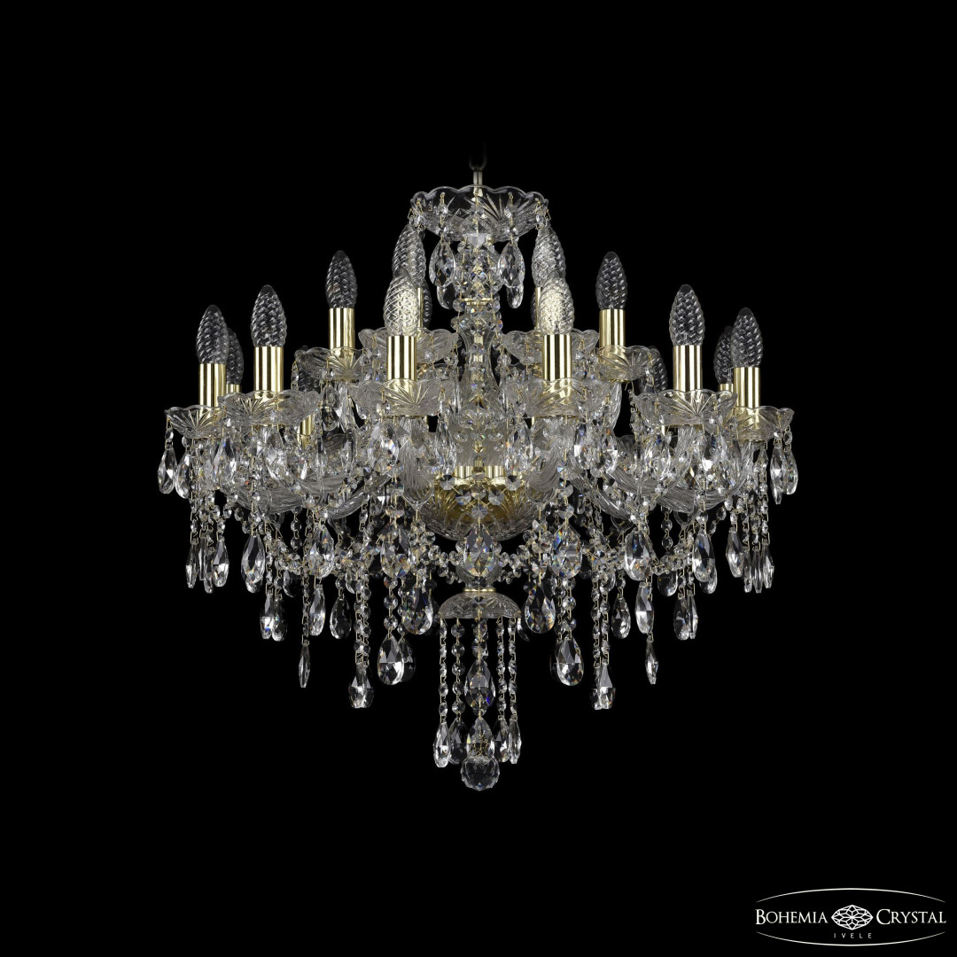 Люстра хрустальная 1415/12+6/220 G