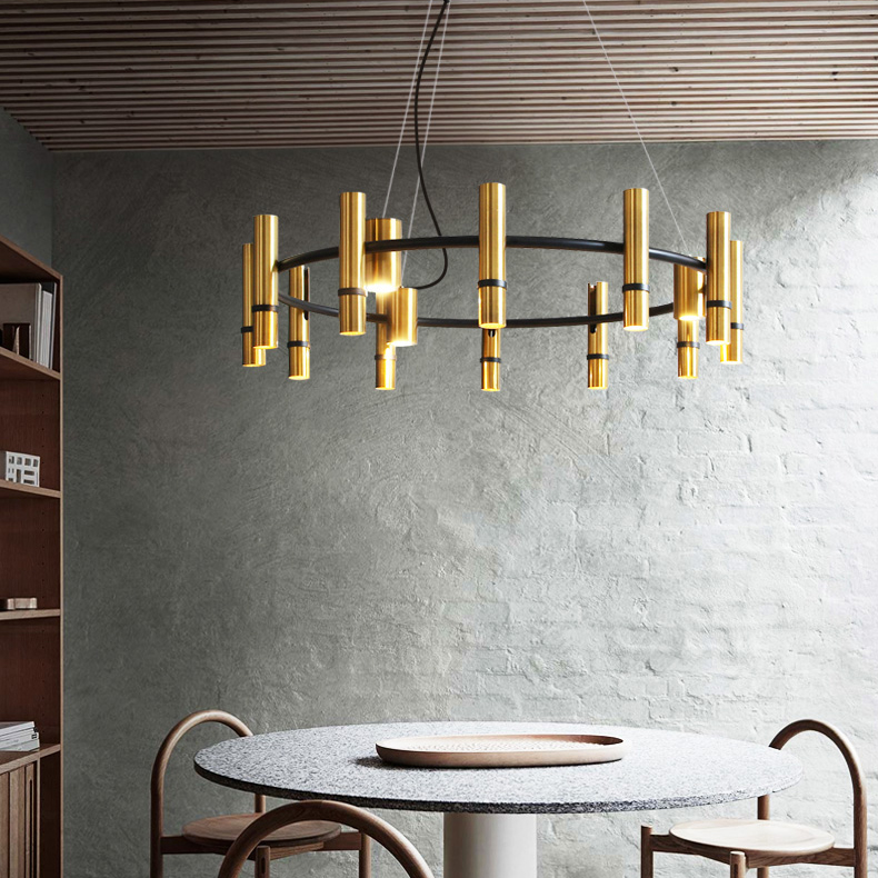 Подвесная кольцевая люстра REACT R D60 by ImperiumLoft