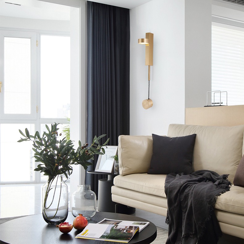 Настенный светильник DENZIL Gold by ImperiumLoft