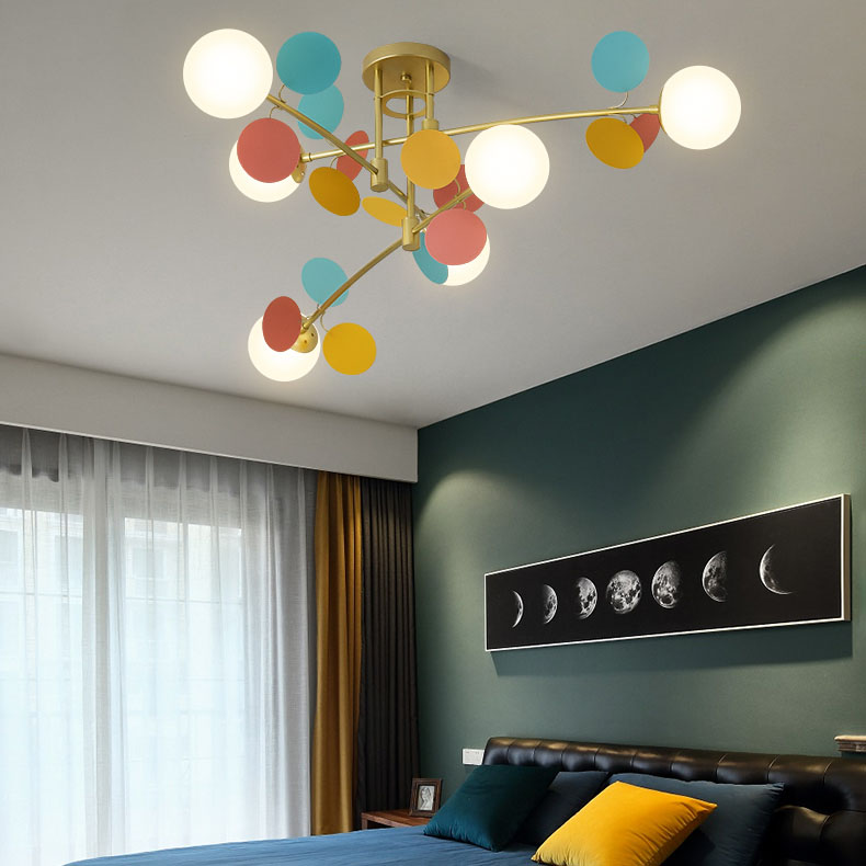 Потолочная Люстра Matisse B D80 Gold Multicolor By Imperiumloft