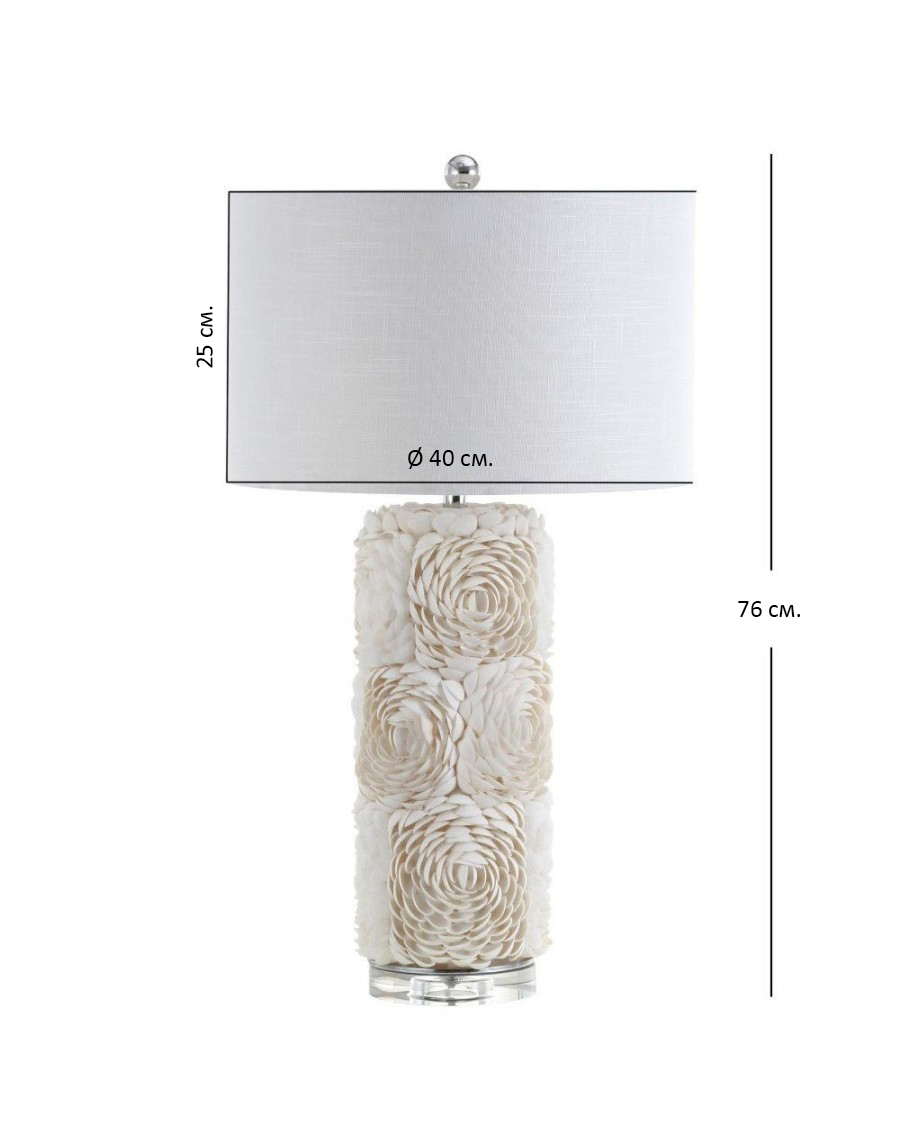 Настольная лампа Аугуста Louvre Home LHLTL31019CLM