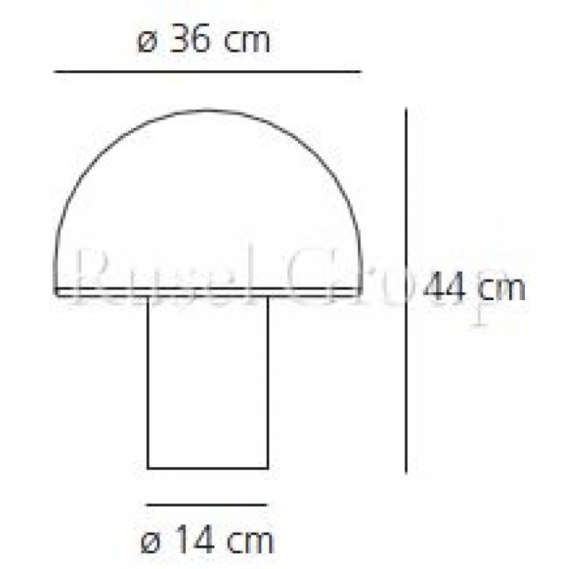 Настольная лампа Artemide ONFALE TAVOLO grande
