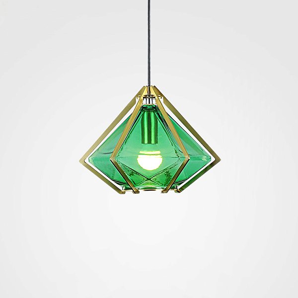 Подвесной светильник DIAMOND GL A Green by ImperiumLoft
