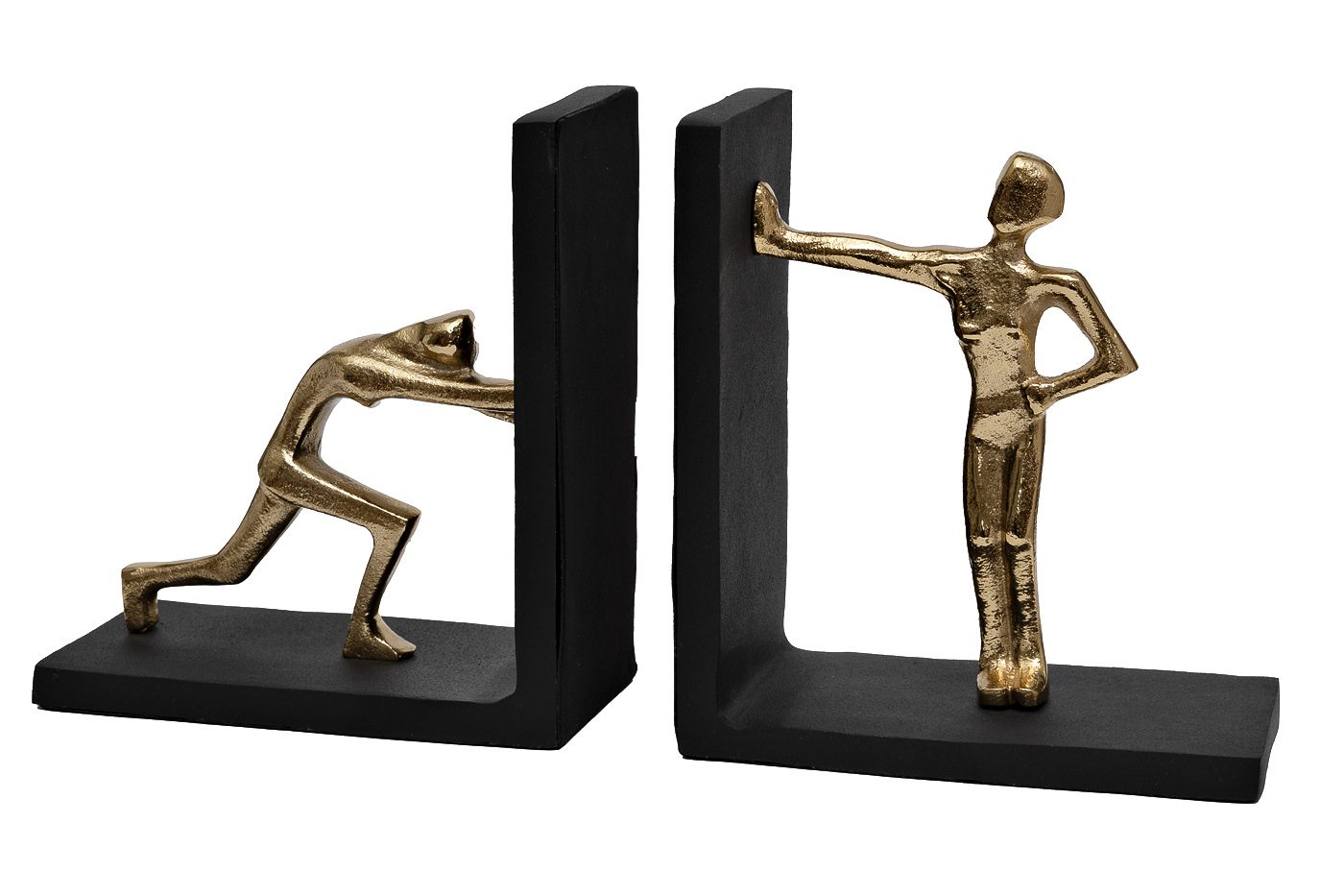 Держатель для книг металлический золотой Garda Decor 94PR-25301