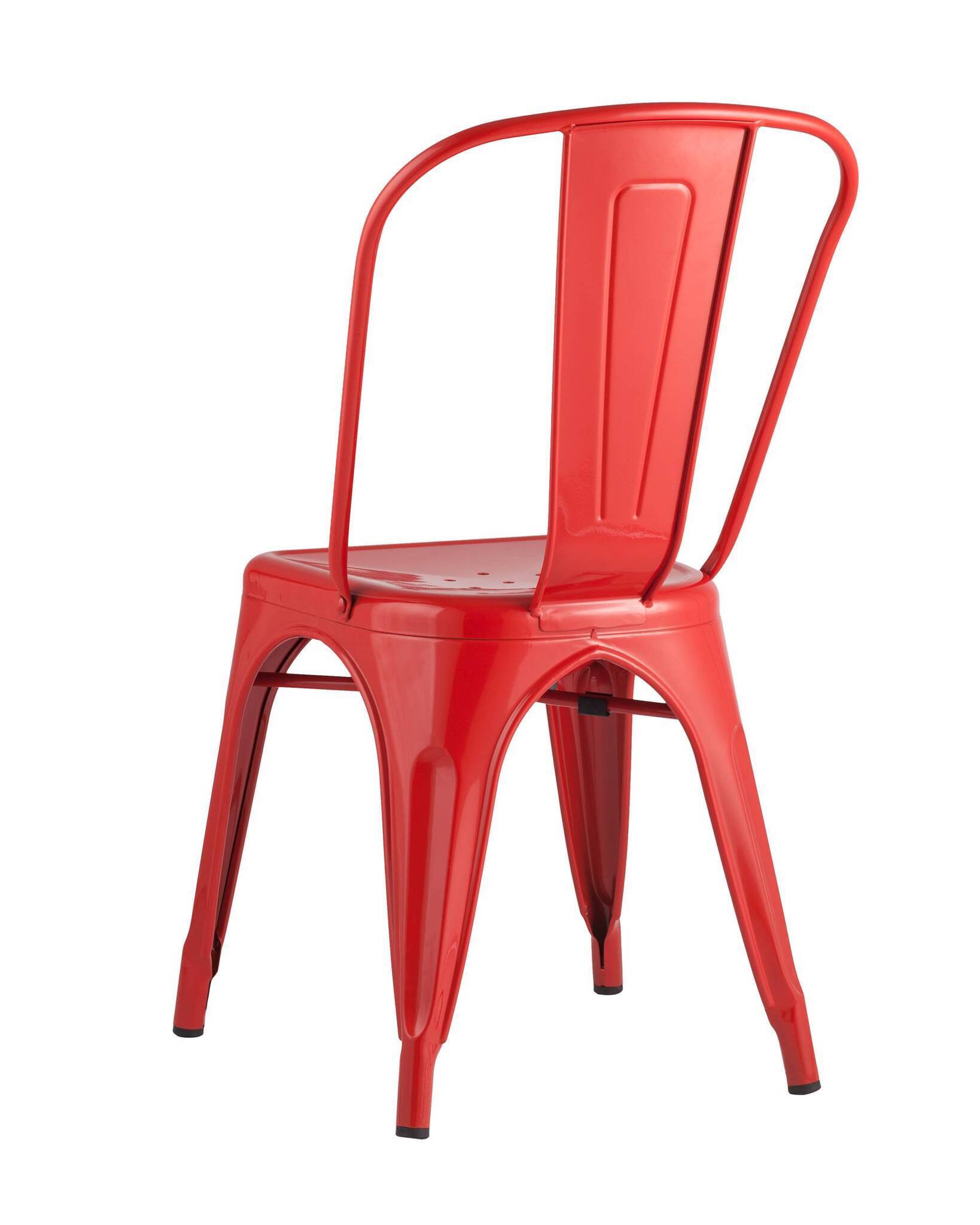 Стул TOLIX красный глянцевый Stool Group