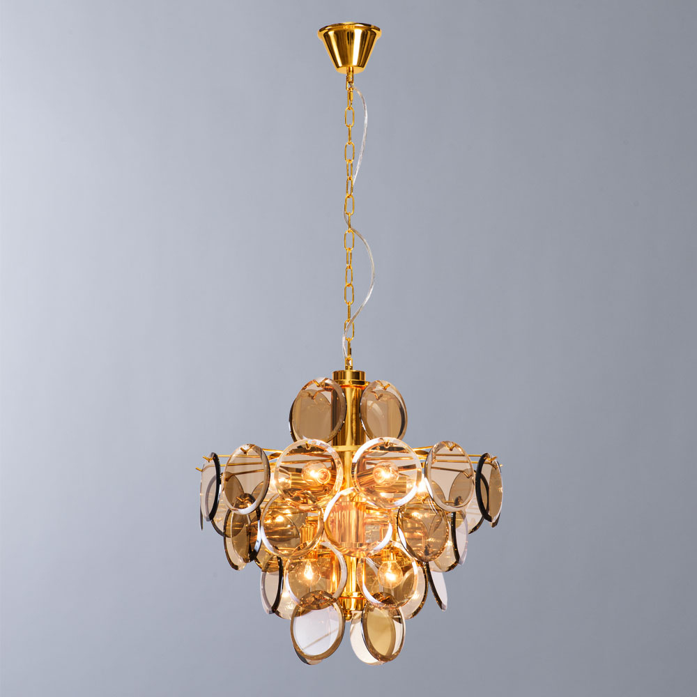 Подвесная люстра VERLE B D77 Gold by ImperiumLoft