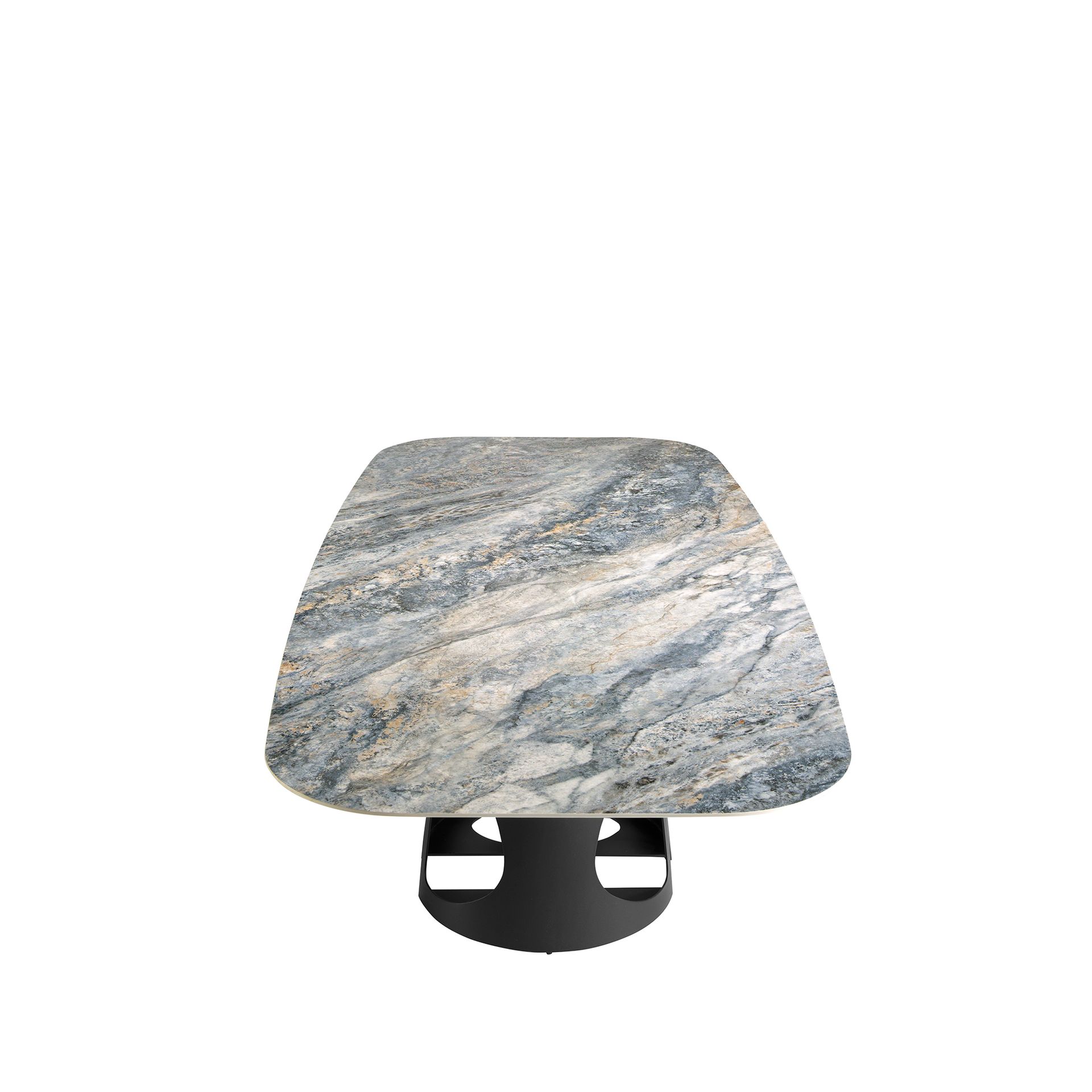 Овальный обеденный стол 1136/DT959 из мраморной керамики Angel Cerda