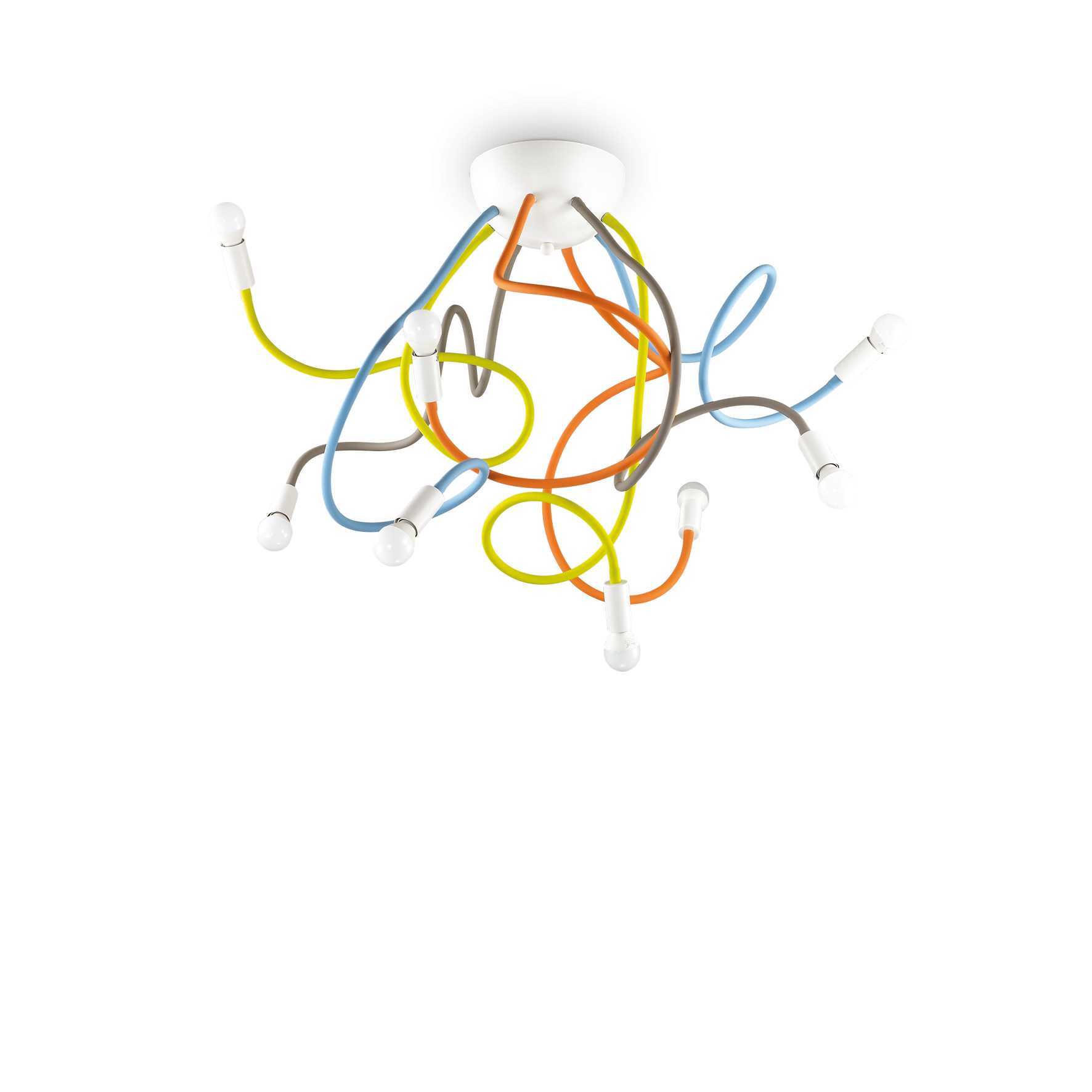 Потолочный светильник Ideal Lux MULTIFLEX PL8 COLOR 159010