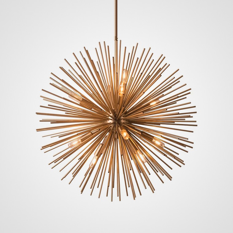 Подвесная люстра DECO M Золото by ImperiumLoft