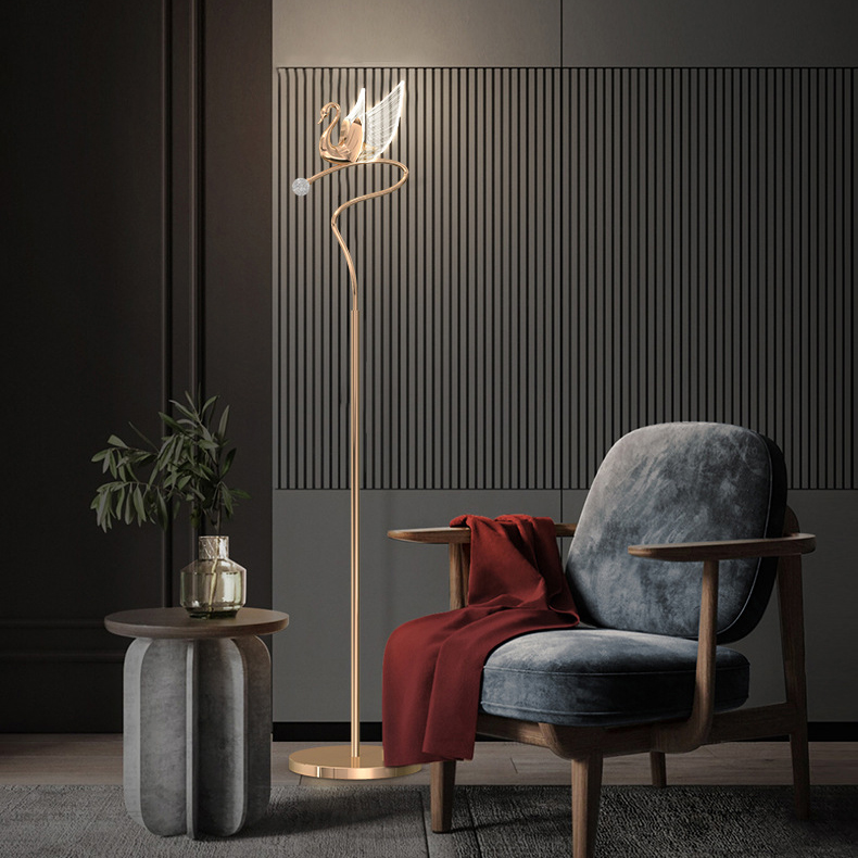 Торшер BIRDIE FL Rose Gold by ImperiumLoft