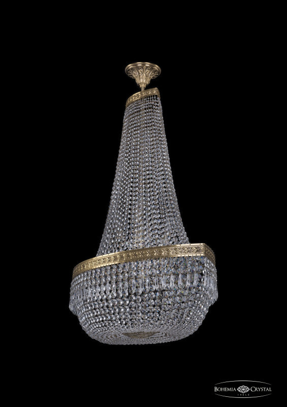 Люстра на штанге Bohemia Ivele Crystal 19013/H2/100IV Pa