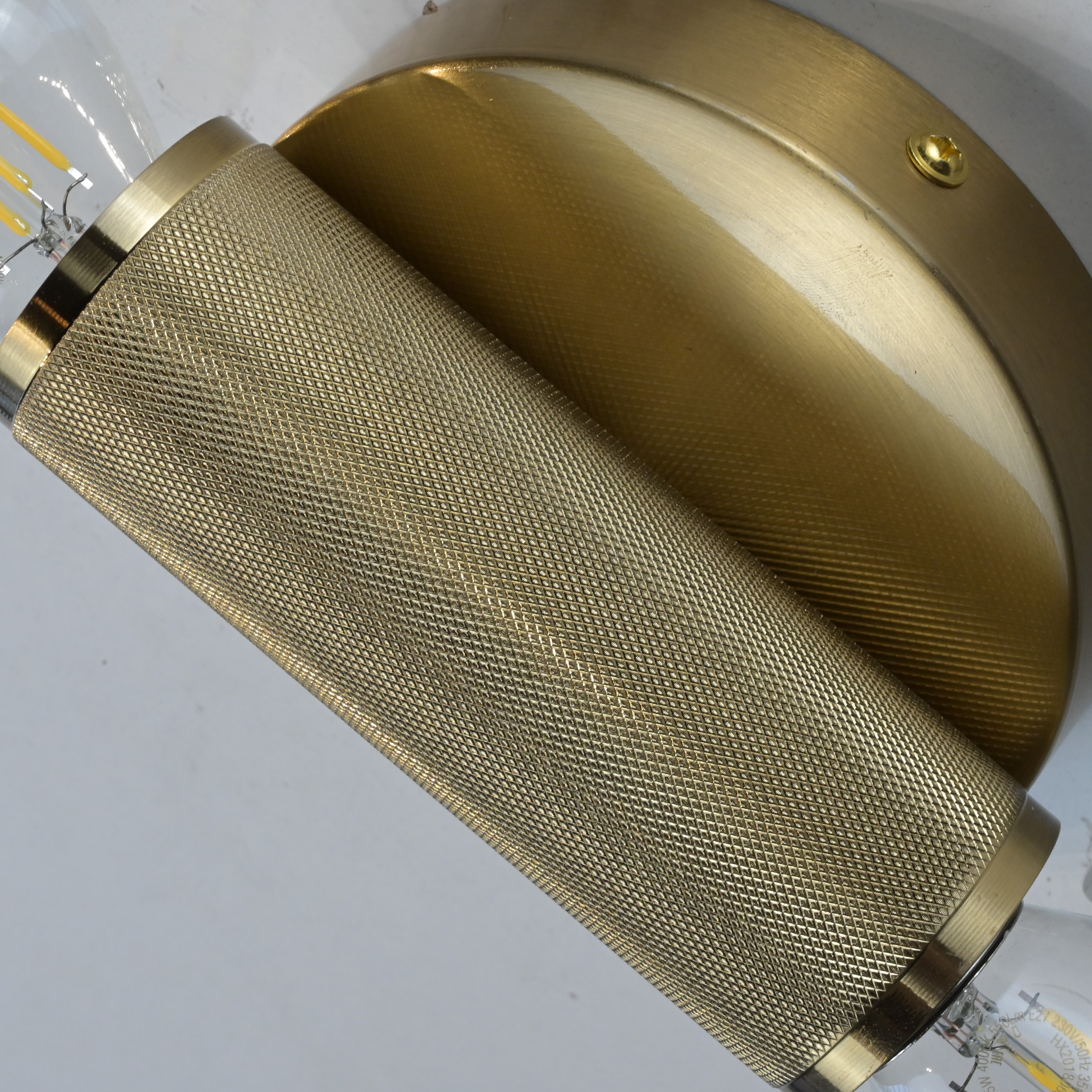 Бра RH Utilitaire Inline Sconce Brass by ImperiumLoft