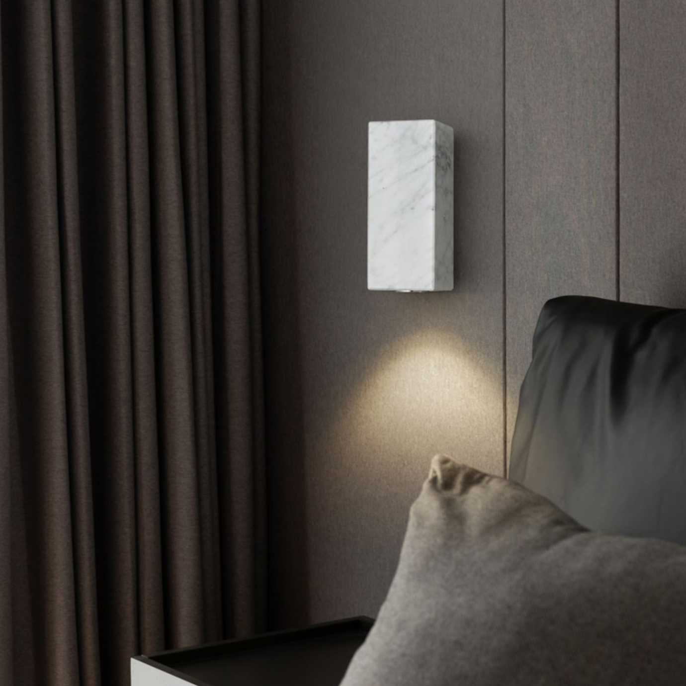 Настенный светильник MYTH B White by ImperiumLoft