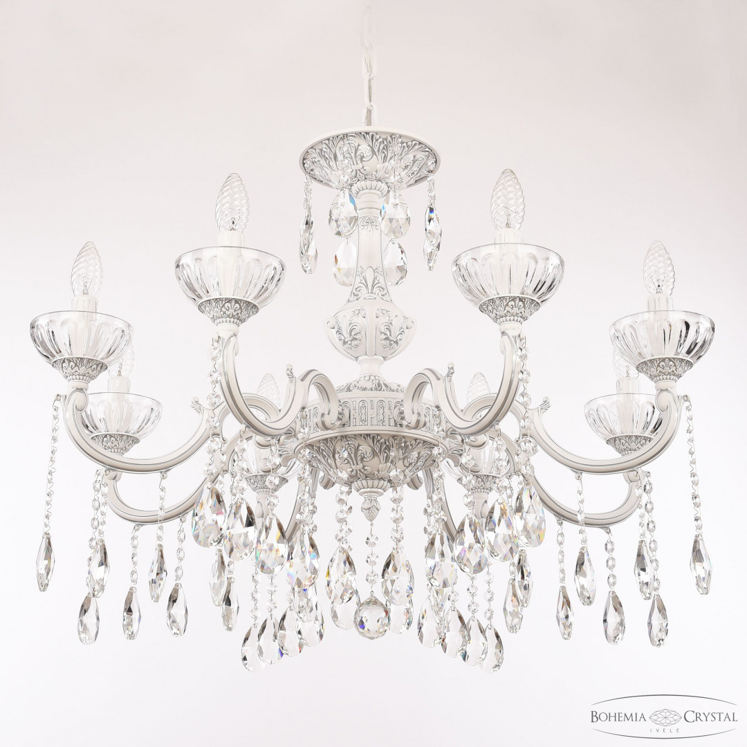 Люстра хрустальная AL78101/8/250 A WMN P Clear/M-1H Bohemia Ivele Crystal