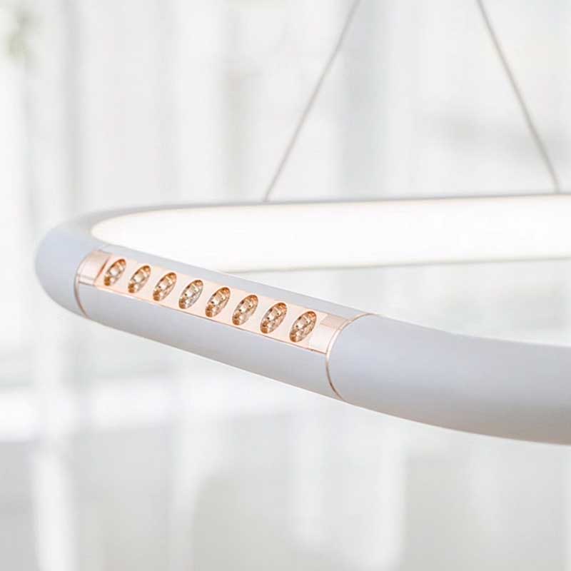 Кольцевые люстры и светильники RUBIC C by ImperiumLoft