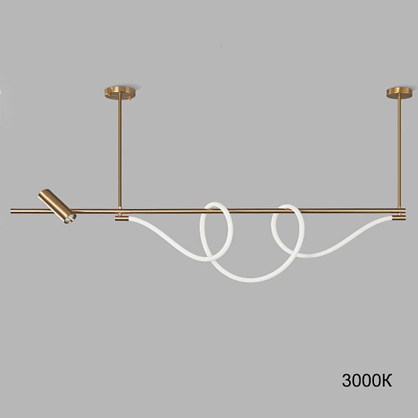 Потолочный светильник DEMAS L180 3000К by ImperiumLoft