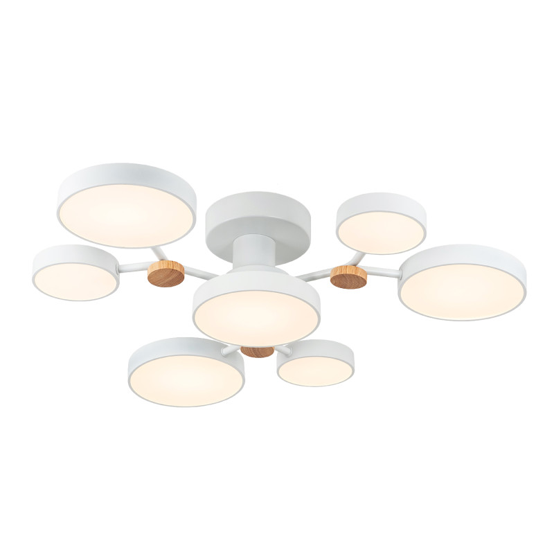 Люстра на штанге LED4U L3201-700 WT