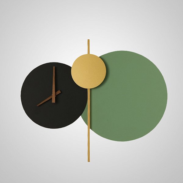 Настенный светильник SPENSER D Black Green by ImperiumLoft
