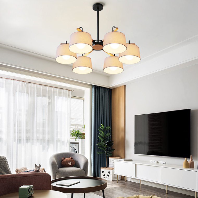 Потолочная люстра на штанге EVEN 3 Olive by ImperiumLoft