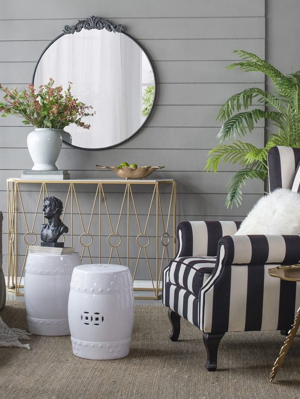 Зеркало настенное Glasar 82191-BLAC-DS