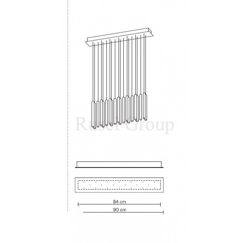 Подвесной светильник Fabbian MULTISPOT TOOBY F32 A09 00
